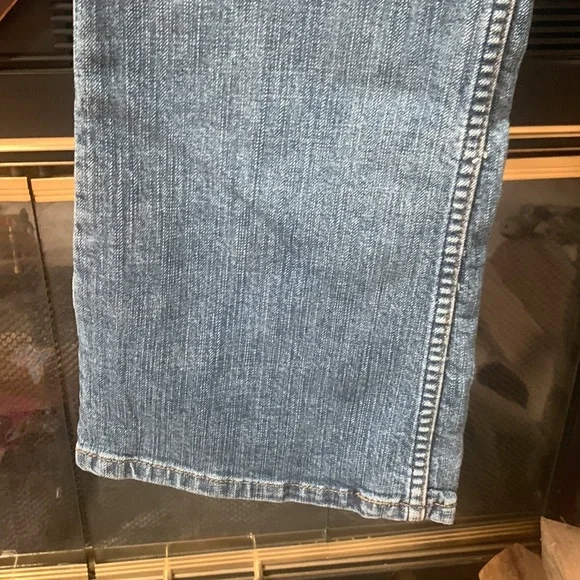 Womens Levi Strauss & co low rise bootcut stretch jeans size 12 short. - Picture 6 of 10